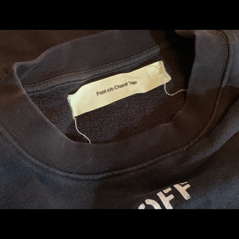 Off-White Charaf Tajer Oasis Sweatshirt 2017 - Picture 4 of 7